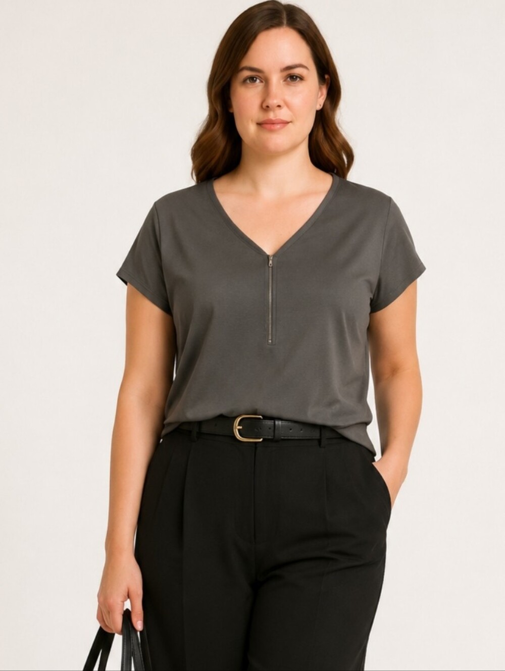 Green Envelope Blue Flowy Feminine top size XS